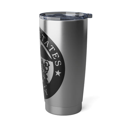 Tumbler, USN (black), coffee or tea, 20oz., one each