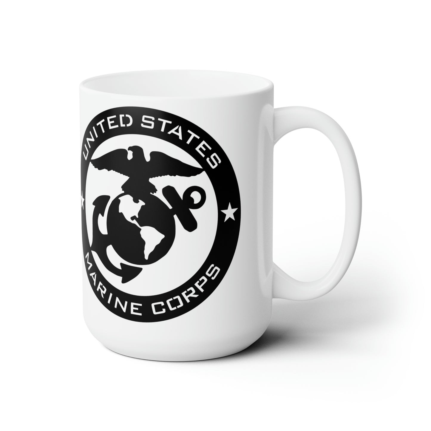 Mug, USMC, coffee or tea, 15oz., one each