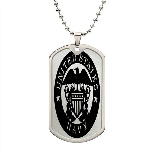 US Navy Commemeration service dog tags