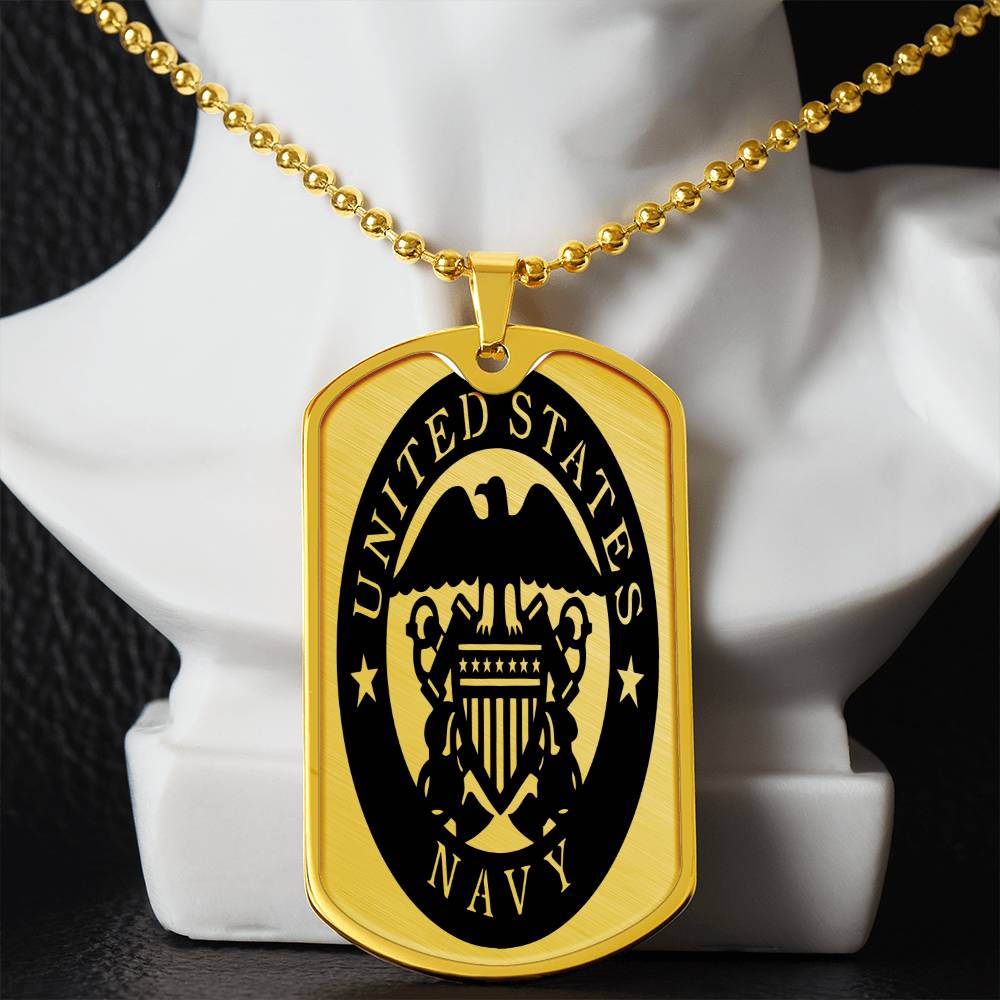 US Navy Commemeration service dog tags