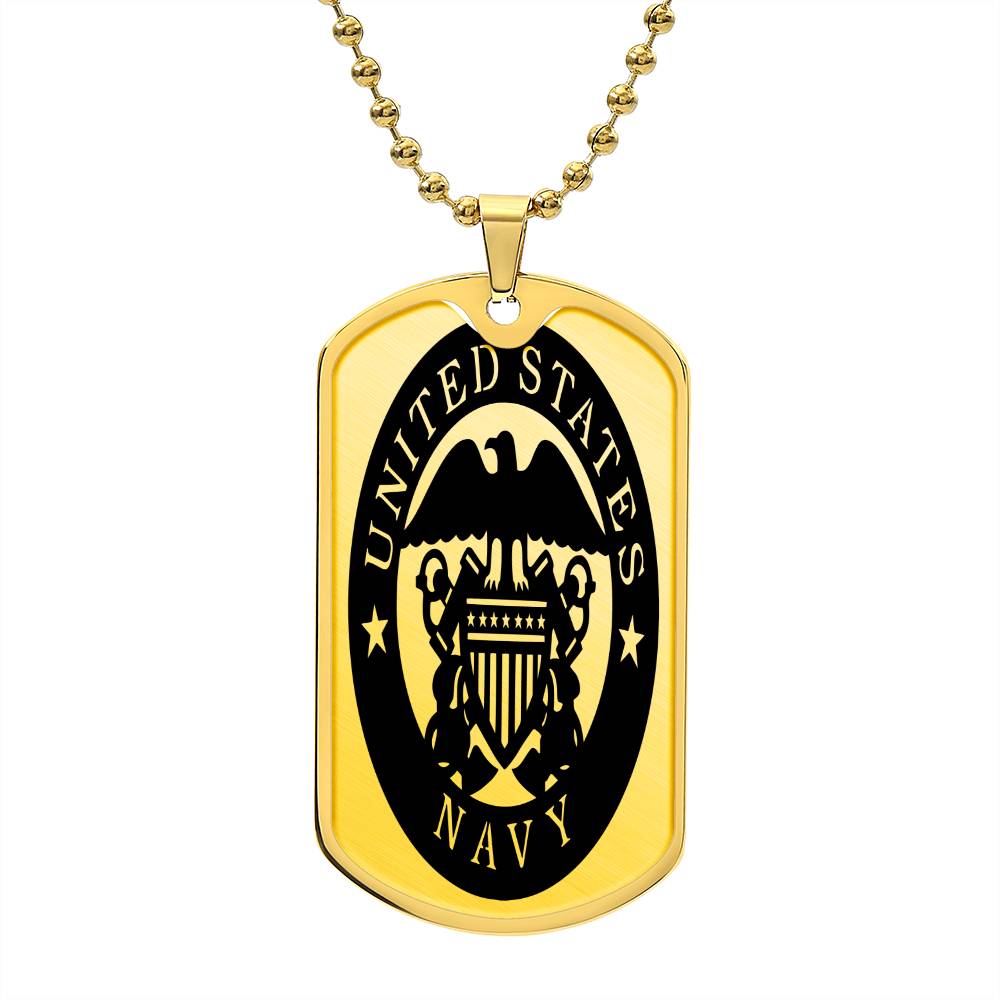 US Navy Commemeration service dog tags