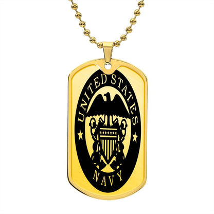 US Navy Commemeration service dog tags