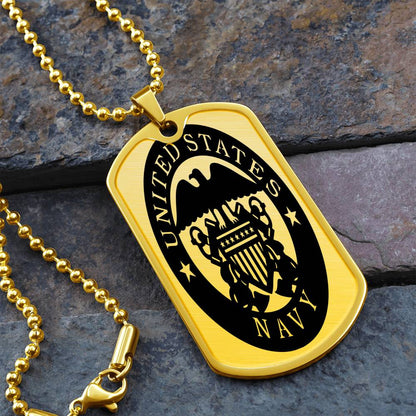 US Navy Commemeration service dog tags