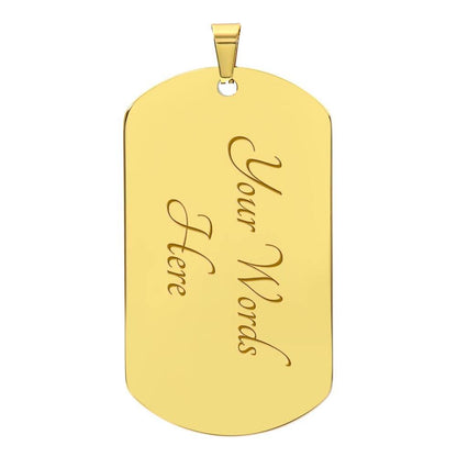 US Navy Commemeration service dog tags